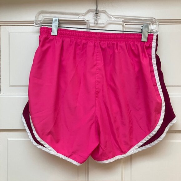 Nike Dri-Fit Pink, Maroon and white athletic shorts S - Picture 2 of 8